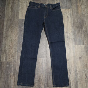 DC Jeans Men's Loose Fit Straight-Leg Size 34x34 Dark Wash